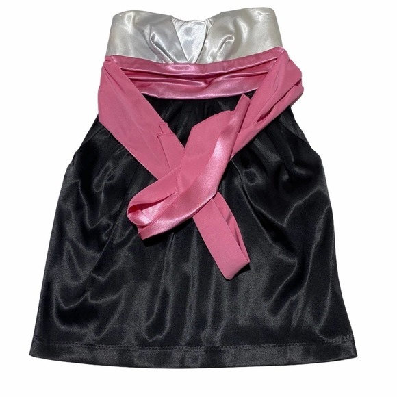 RUBY Rox Colorblock Strapless Mini Dress Size 3 - Picture 8 of 11